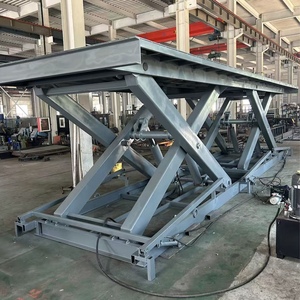 Plateforme élévatrice à ciseaux électrique fixe pour entrepôt, 3, 5 et 8 tonnes, 3m et 4m, table élévatrice hydraulique pour marchandises sur mezzanine - Product Image 2