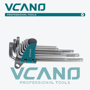ชุดประแจหกเหลี่ยม VCANO 9 ชิ้น ผลิตจากเหล็กอัลลอยด์ ขนาด 1.5-10 มม. รูปตัว <span class=keywords><strong>L</strong></span> หัวบอล แบบปลายเดียว ระบบเมตริก รับประกัน 1 ปี - Product Image 4