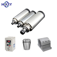 Máquina de Venta caliente Matic Spindles 6.0KW Refrigerado por aire 12000 Rpm Motor de husillo 18000RPM ER32 para Kits de grabado Fresado