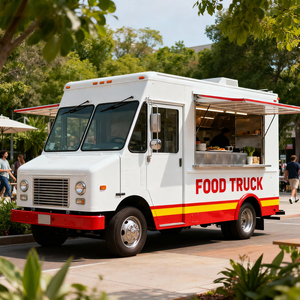 Remorque mobile de restauration rapide, café et crème glacée avec cuisine complète, construction en acier inoxydable, certifiée DOT pour une utilisation en extérieur - Product Image 5