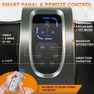 Rodillo de Masaje para Piernas con Conexión Eléctrica para Mejorar la Circulación y Relajar los Músculos, Masajeador de Pies y Piernas con Beneficios para la Salud - Product Image 4