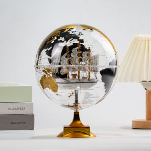 Wellfun Fabricant Lumière Chaude Monde Terre Globe Carte Globe Décoratif avec Bluetooth - Product Image 4
