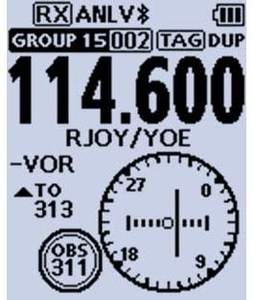 Radio portátil IC-A25N, banda de aire - Product Image 4