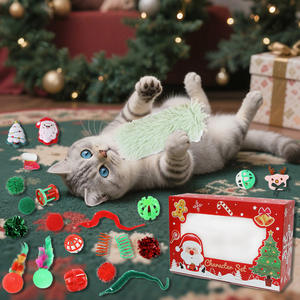 Оптовая Продажа Новый питомец кошка рождественские игрушки набор для Рождества - Product Image 4