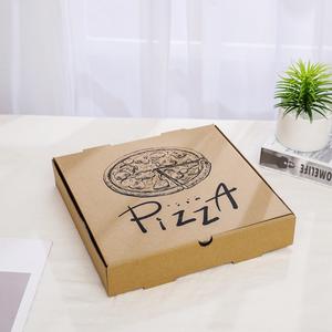 2023 Venta caliente personalizada protección del medio ambiente Blanco marrón negro papel Kraft caja <span class=keywords><strong>de</strong></span> <span class=keywords><strong>pizza</strong></span> grande, caja <span class=keywords><strong>de</strong></span> papel ecológica - Product Image 3