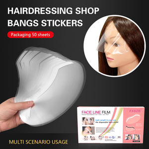 Venta al por mayor fábricas 50/100 piezas desechables ojos protectores faciales peluquero peluquería Hairspray ducha viseras máscaras suministros de peluquería - Product Image 2