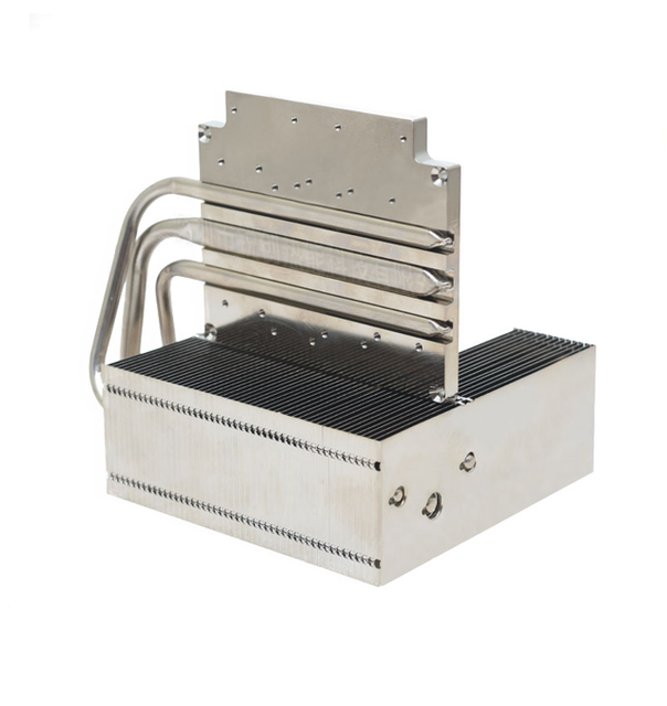 Custom High Efficiency Heat Pipe CPU Cooler Server Heatsink CNC Welded Tube Fin Thermal Module for Industrial PC OEM ODM