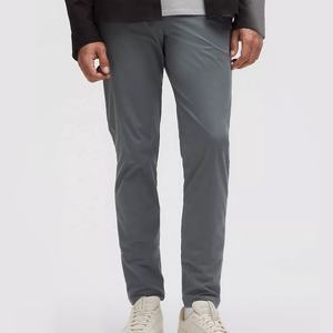 Benutzer definierte Arbeits kleidung Hosen Form Retention Falten resistente Vier-Wege-Stretch Slim-Fit Hose Arbeits hose für Männer - Product Image 5