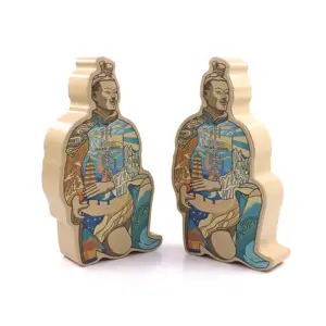Gekenmerkt Op Maat Gemaakte Chinese Terracotta Krijgers En Paarden Tiffin Doos Verpakking
