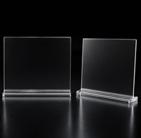 Support de menu en acrylique transparent double face pour café, bistrot, boulangerie, restaurant, spécialités du jour