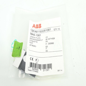 Placa de conexión Plc 10x Ma6-1061 |   1sfa611930r1061 para Producto en Garantí<span class=keywords><strong>a</strong></span> - Product Image 1