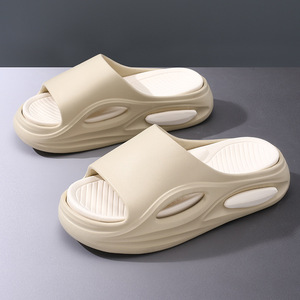 Sandales d'été pour couple, semelle souple, talon épais, résistantes à l'usure, pour hommes et femmes, vert avocat, blanc, taille 36 40 - Product Image 2