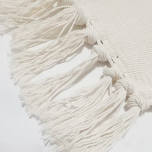 weißer Stoff Bodenbelag für Wohnzimmer Schlafzimmer gestrickt Zuhause Sofa-Bereich teppiche große Größe Bett Seitenbadezimmer Matte DIY-Lack - Product Image 3