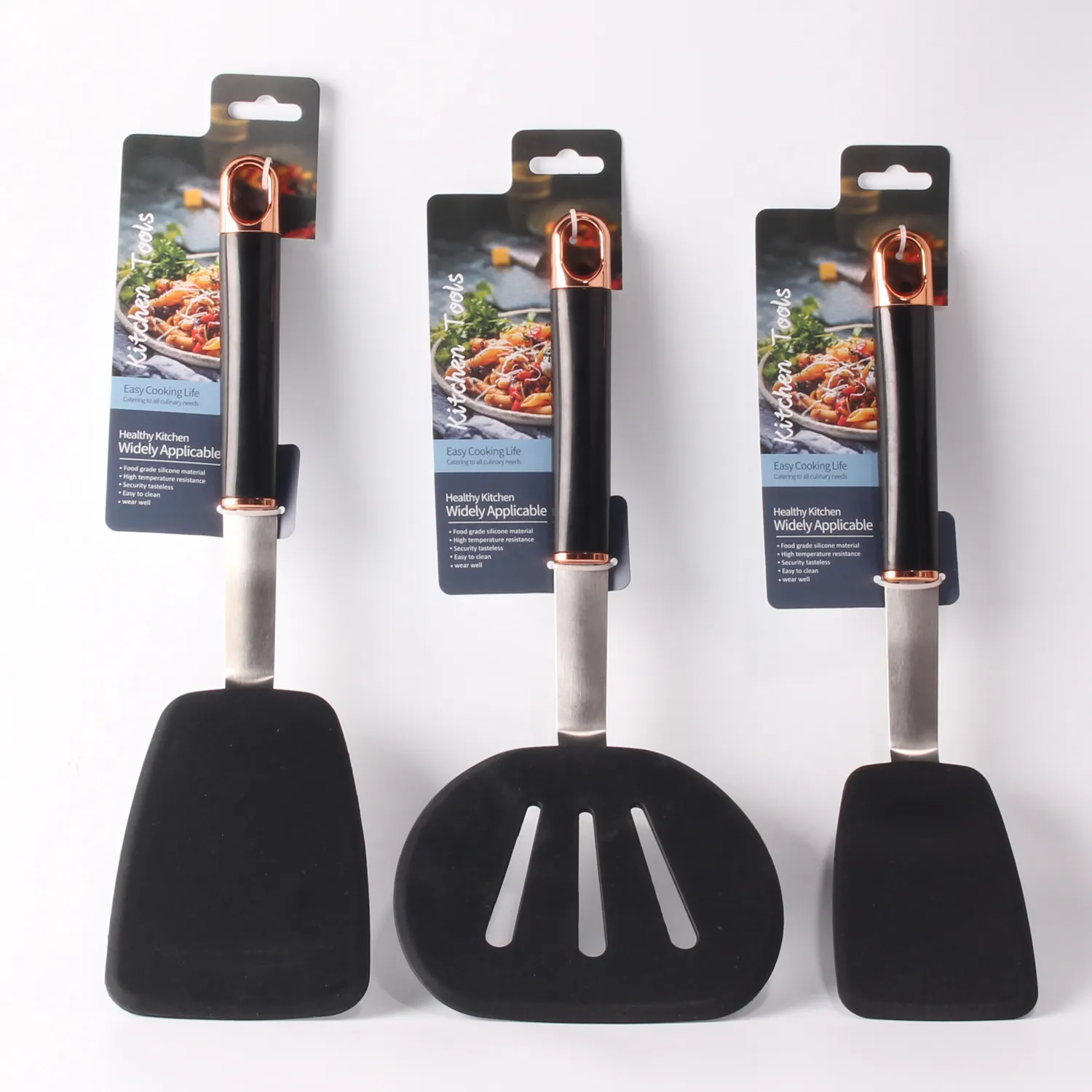 Flexible Silicone Spatula Heat Resistant Up To 600f Rubber Spatula - Bpa Free Spatula Silicone For Cooking