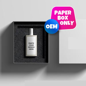Les OEM de marque privée personnalisent la boîte de papier de parfum avec l'impression complète et les tailles personnalisables - Product Image 1