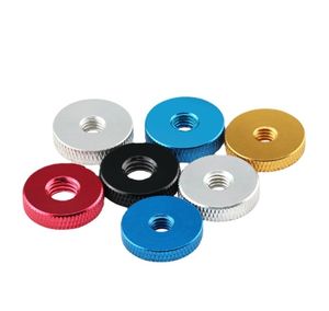 Tuercas Moleteadas de Aleación de Aluminio LeGood, Rosca M4, Grado 10.9/12.9, Modelo Métrico LGII - Product Image 1