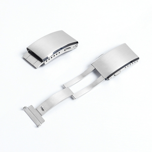 <span class=keywords><strong>Boucle</strong></span> Déployante <span class=keywords><strong>Papillon</strong></span> en Acier Inoxydable 304/316L pour Bracelet de Montre, 20mm 22mm, Pièces de Montre, Vente Chaude - Product Image 1