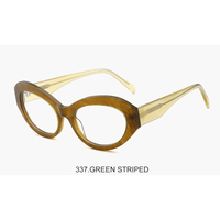 Monture de lunettes en acétate de haute qualité, monture optique, nouvelle monture de lunettes tendance unisexe, livraison mixte