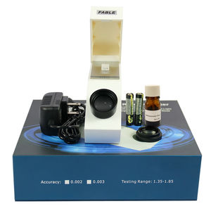 Optische Glas ausrüstung für Schmuck mit 0,002 Genauigkeit Brechung index bereich von 1,35 bis 1,85 mit Edelstein-Refrakto meter für Polarisation linsen - Product Image 4