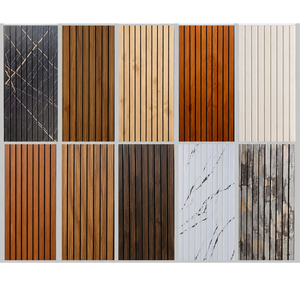 Paneles de Pared Ranurados de Madera Maciza de Primera Calidad, Resistentes al Agua, 10 mm de Grosor, 300 mm de Ancho, Revestimiento Decorativo para Paredes Interiores, Hogares y Oficinas - Product Image 2
