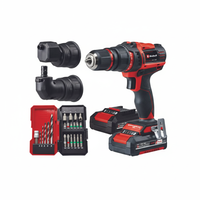 Pour LAF1009327 #   Ensemble perceuse-visseuse sans fil 3 têtes 2 batteries 2,0 Ah vitesse variable pour projets de bricolage