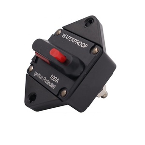 DC 20A 30A 40A 50A 60amp 80A 100amp 120A 150A 200amp Récupération Automatique Protection Circuit Disjoncteur pour <span class=keywords><strong>Voiture</strong></span> Bateau RV - Product Image 1