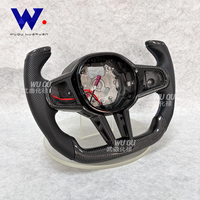 Volant en cuir et fibre de carbone personnalisé en forme d'avion pour BMW X3 G01 X4 G02 X5 M3 X6 G80 M4 G82 G05 G11 G20 G30 Z4 G29
