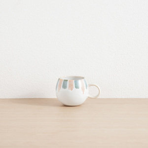 Juego de Vajilla de Gres Pintado a Mano con Trazos de Pincel Verde Beige, Borde Irregular, Vajilla Completa, Logotipo Personalizado, Venta al por Mayor - Product Image 6