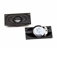Haut-parleur de gamme complète rectangulaire 20*40MM 4Ohm 3W pour unité de pilote de haut-parleur audio de lecture