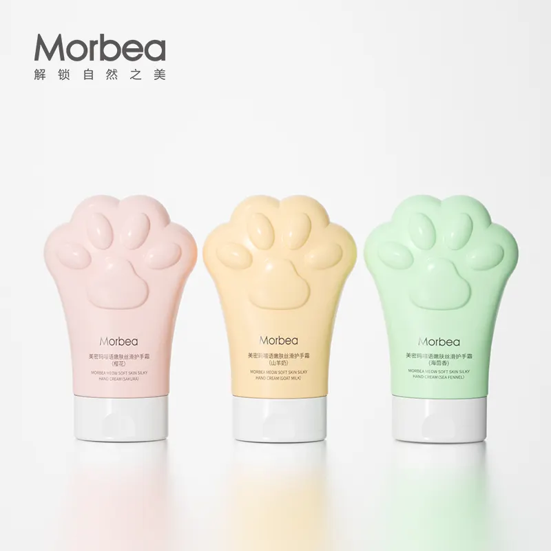 OEM MORBEA Cat Garden ครีมทามือสำหรับการดูแลผิวอ่อนชุ่มชื้นและบำรุงมือครีม