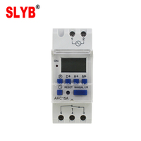 LCD 24 heures automatique Types de 220V numérique automatique hebdomadaire temps interrupteur de contrôle AHC15A minuterie relais contrôleur avec batterie