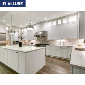 Meubles Allure : Armoires en bois au design moderne et élégant, prix raisonnable, armoires de cuisine ouvertes professionnelles pour <span class=keywords><strong>mini</strong></span>-cuisine - Product Image 5