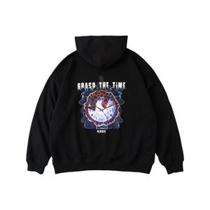 Sudadera con Capucha de Alta Calidad para Hombre, Estilo Urbano, Estampado Personalizado, Impresión Digital, Moderna, Felpa, Corte Regular - Product Image 5