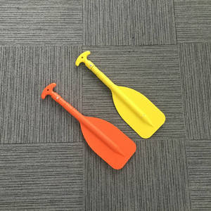 カヤックカヌーラフトパドルシャフトプラスチックブレードフィッシングカヌーパドルアルミニウム伸縮パドル - Product Image 3