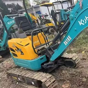 Mini-excavatrice sur chenilles de 1,7 tonne certifiée CE pour moteur avec boîte de vitesses et engrenages, modèle U17 - Product Image 1