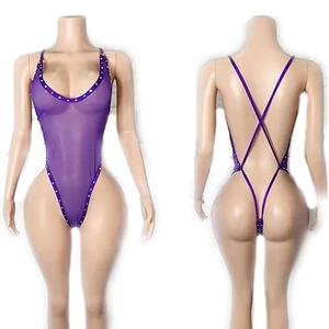 OEM al por Mayor, Personaliza Trajes de Malla con Pedrería para Bailarinas Exóticas, los Mejores Proveedores - Product Image 4