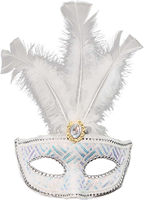 Masques en PVC pour fête d'anniversaire, Halloween, remise de diplôme, mascarade, cosplay féminin, thème historique, couverture intégrale du visage, extérieur
