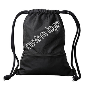 Pull String Backpacks for Gym College Work Traveling Drawstring Bags Durable Waterproof <strong>Sack</strong> Pack Basketball Hiking Backpack - Product Image 3