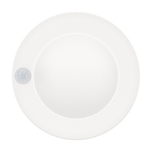 4 Inch Round Dust to Dawn Motion Sensor Ceiling Light,Low Profile 5CCT Selectable Surface Mount Light, ETL Listed - Product Image 2