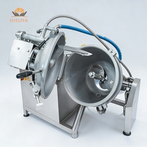 Cuve de mélange inclinable à vitesse variable, avec bras agitateur planétaire pour pâtisserie, crème anglaise, confiture, garnitures, en acier inoxydable, facile à nettoyer - Product Image 2