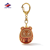Longzhiyu, fabricant depuis 20 ans, porte-clés en alliage de zinc tendance et mignon, porte-clés de voiture, porte-clés en métal personnalisé pour logo d'entreprise
