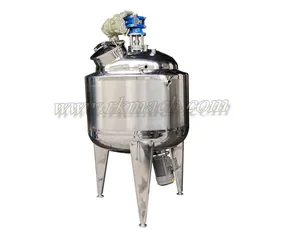 5000Liter stainless steel mixing tanks for Nitrile gloves NBR latex cream