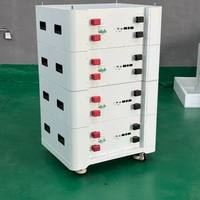 Système d'alimentation domestique tout-en-un haute tension 48V empilable LiFePO4 pour stockage d'énergie, haute efficacité, protection IP65