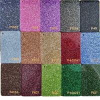Feuille acrylique décorative scintillante avec incrustation étincelante, plaque PMMA texturée pour boîtes à bijoux de mode