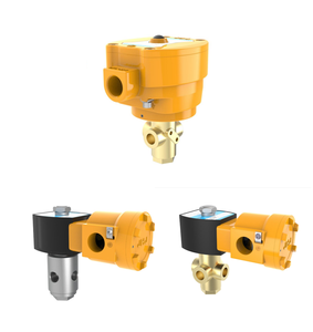 วาล์วควบคุมแบบมีหน้าแปลน Vee-Ball V150 พร้อม DVC6200 และโซลินอยด์วาล์ว 3 ทางแบบจีน - Product Image 4
