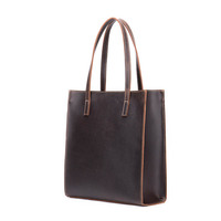 Sac à main rétro pour femme - 100% cuir de vachette pleine fleur véritable, cuir Crazy Horse, grand sac seau, fermeture éclair, imperméable