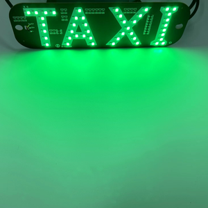 Fabricant de lumières LED, source de vente en gros, affichage LED bicolore avec interrupteur, chargeur de voiture USB pour allume-cigare de taxi - Product Image 3