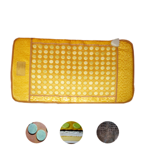 <strong>Jade</strong> Tourmaline Two-Side Energy <strong>Mat</strong> Heated Stone for Whole Body Massage Cushion Dry Sauna Hot Yoga Customized Color &amp; Size - Product Image 6