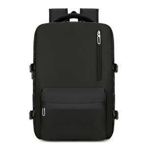Laptop <b>Backpack</b> <b>Large</b> Capacity Computer Interlayer Unisex Beige Spring 2025 Business Travel - Product Image 4