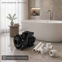 PROWAY 3HP SPA-Pumpe 2 Zoll 60,3mm Union AMP Anschluss 230V 2,2KW Hochleistungs-Whirlpool-Badewannen-Wasserpumpe